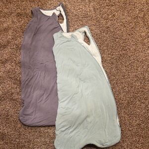 Kyte BABY Sleepsacks (Lot of 2), M, Gray BLue